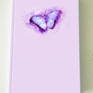 Butterfly Premium Dot Grid Hardcover Bullet Journal Notebook Planner 2023
