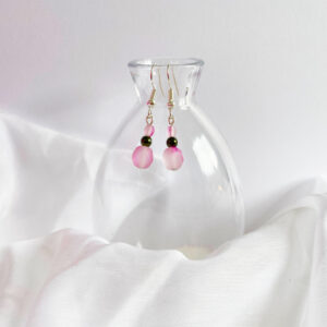 Pink Frosty Ombre Earrings