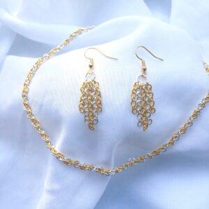 Two-Tone Rope Chain Necklace